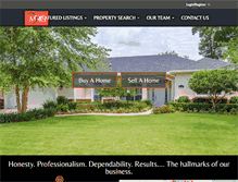 Tablet Screenshot of meridianrealtygroup.net